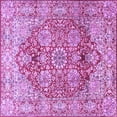thumbnail image 1 of Ahgly Company Indoor Square Persian Purple Traditional Area Rugs, 3' Square, 1 of 4