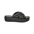 thumbnail image 2 of Bella Vita Womens Ned Italy Leather Slip On Flatform Sandals, 2 of 2