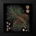 thumbnail image 2 of Vision Studio 15x15 Black Modern Framed Museum Art Print Titled - Dramatic Conifers V, 2 of 5
