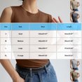 thumbnail image 3 of Taqqpue Women's Summer Tank Tops Sleeveless Crew Neck Blouse Cotton Solid Slim Fit Casual T Shirt Trendy Basic Going Out Shirts, 3 of 3