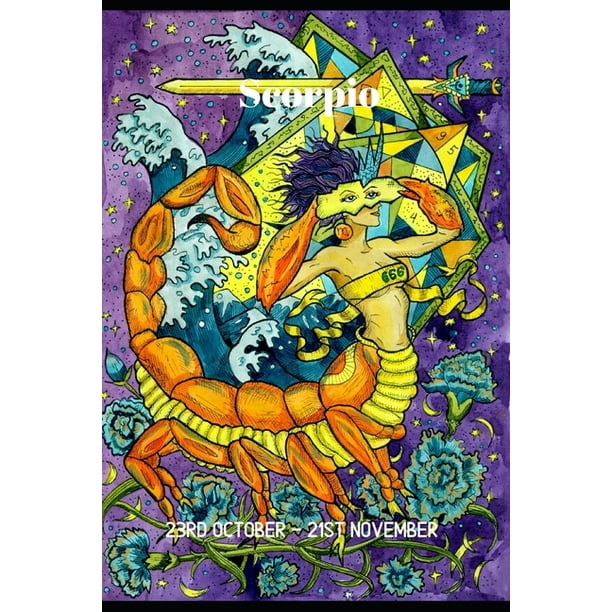 Scorpio 23rd October 21st November Colorful Scorpio Zodiac Birthday