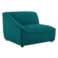 thumbnail image 1 of Sectional Sofa Set, Fabric, Teal Blue, Modern Contemporary Urban Design, Living Lounge Room Hotel Lobby Hospitality, 1 of 8
