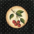 thumbnail image 3 of Lewis, Kim 20x20 Black Modern Framed Museum Art Print Titled - Four Cherries, 3 of 5