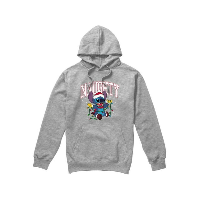 Lilo & Stitch Chandail à Capuchon de Noël pour Hommes Stitch Coquin