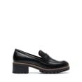 thumbnail image 2 of Zapatos DREAM PAIRS Mocasines con Plataforma y Tacón Grueso Negro Talla 11, 2 of 7