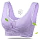 thumbnail image 1 of Sujetador deportivo sin aros con encaje y hebilla cruzada en la parte delantera, push-up, para yoga, correr, fitness, ropa interior deportiva para mujer, 1 of 6