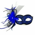 thumbnail image 5 of Couple Masquerade Masks Men Women Venetian Mardi Gras Mask For Halloween Cosplay Costume Wedding Party, 5 of 5
