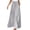 Gray, variant on Kureaily Women's Pleats High Waisted Straight Pants Wide Leg Pants Women's Casual Loose Trousers Women Casual Pants