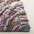 thumbnail image 3 of Safavieh Fiesta Jeremy Chevron Shag Area Rug, Multi, 5'1" x 7'6", 3 of 11