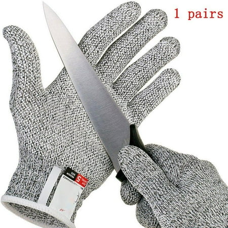 

Cut Resistant Gloves Food Grade Level 5 Hand Protection For Cooker Butcher Safety Kitchen Cut Gloves for Fish Fillet Oyster Shucking Mandoline Slicing Meat Cutting and Wood Carving