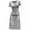 Silver, variant on Lolmot Shirt Dresses for Women Summer Casual Ruched Bodycon Sexy V Neck Short Sleeve Floral Print Stretchy Fitted Cocktail Party Club Mini Dresses