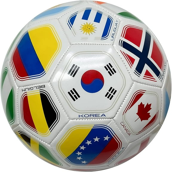 World Cup Ball, Country Flags Soccer Ball Size 3, World Club National Teams, Flag Soccer Ball Size 3