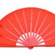 thumbnail image 3 of Tai Chi Martial Arts Kung Fu Bamboo Silk Dance Pratice Training Performance Fan (Red Rib), 3 of 4