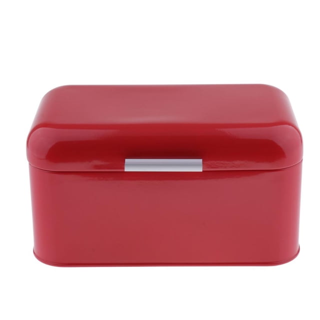Caja de almacenamiento moderna con tapa Sunnimix para cocina rojo 30.5x20x16 cm