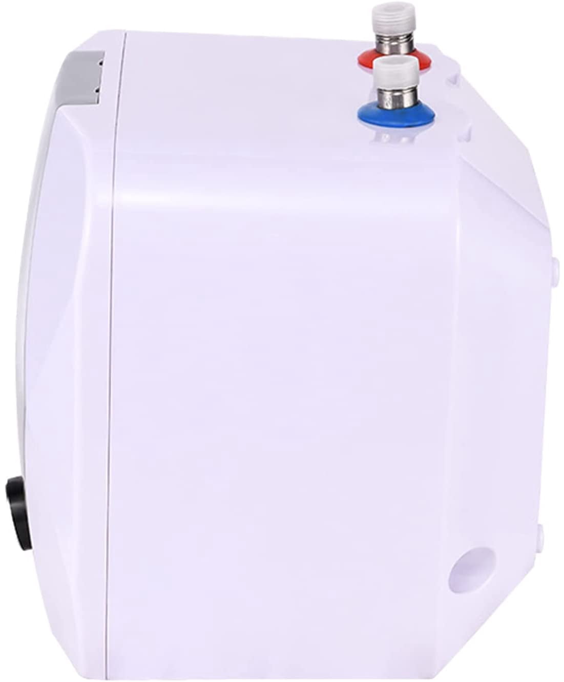 FETCOI 110V Electric Water Heater Bathroom Kitchen Instant Hot 1500W Hot Water Tankless (Gray)