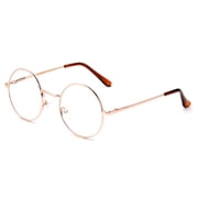 Round Retro John Lennon Sunglasses & Clear Lens Glasses Vintage Round Sunglasses
