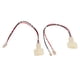thumbnail image 3 of Par de amplificador de potencia para coche, altavoz de graves medios, adaptador de arnés de cableado, Plug and Play, 12V, 3A, 10W, 3 of 8