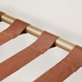 thumbnail image 3 of SONGMICS Porte-Bagages en Acier Pliable Robuste, Or (2 Pièces), 3 of 7