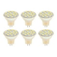 thumbnail image 2 of 6Pcs GU4 LED Bulb, MR11 Track Lamp Beads Halogen Spotlight Bulb Warm White LED Reflector Bulb For Kitchen Cabinets, 2 of 8