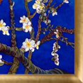 thumbnail image 2 of Tori Home Branches Of An Almond Tree In Blossom Sapphire Blue by La Pastiche Framed Painting, 2 of 3