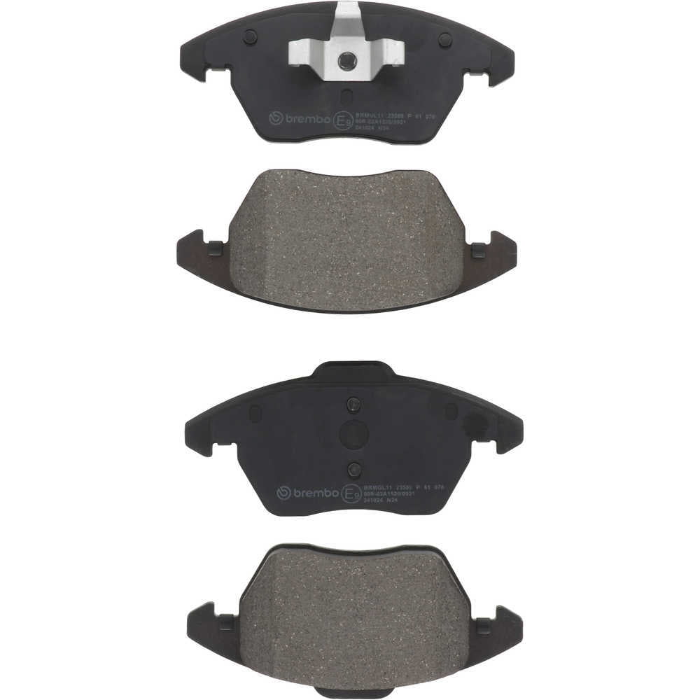 Brembo P61076 PRIME Low-Met Brake Pad Set