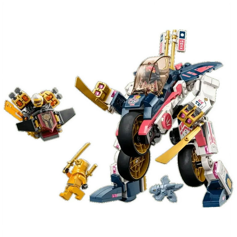 Lego Ninjago Sora s Transforming Mech Bike Racer 71792 Walmart
