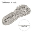 thumbnail image 2 of Uxcell Elastic Cord Stretchy String 0.08" 49 Yards Beige for Crafts Jewelry Making, 2 of 5