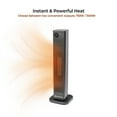 thumbnail image 2 of Comfort Zone 30" Oscillating Digital Tower Space Heater with Remote Control, 2 of 9