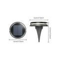 Herunwer Solar Lights Outdoor,Disk Lights,Solar inground Lights for