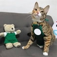 thumbnail image 4 of Delantal para mascotas, toalla de Saliva, bufanda transpirable para gatos, delantal, ropa para mascotas, gatos, perros, comer diariamente, 4 of 8