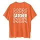 thumbnail image 3 of Camiseta de Cuello Redondo Impresa Delantera Y Trasera de Béisbol de las Mujeres de Verano, Camisetas Cortas Casuales Ligeras para las Mujeres, 3 of 5
