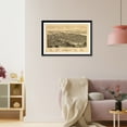 thumbnail image 3 of Historic Framed Print, NY Catskill 1889 MAP, 17-7/8" x 21-7/8", 3 of 9