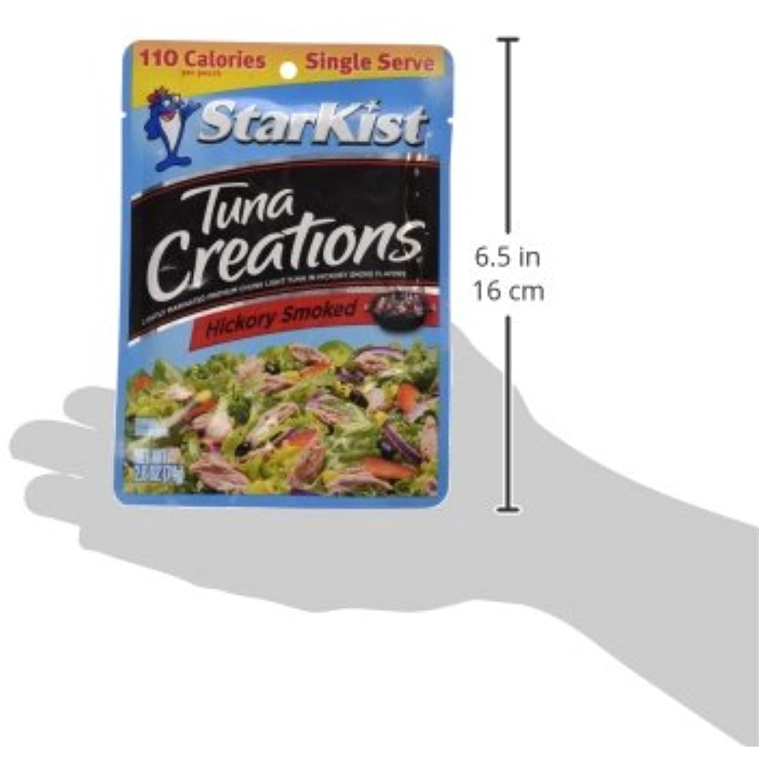 Starkist Tuna Creations, Hickory Smoked, Single Serve 2.6-Ounce Pouch (Pack Of 6)