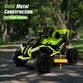 thumbnail image 3 of TOKTOO 24V 4WD Powered Ride on ATV Car for Big Kids, Ride on Toys for Boys Girls with 4 Wheels, 800W Powerful Motors, Remote Control, Shock Absorbers-Bright Green, 3 of 8