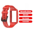 thumbnail image 4 of Correa cómoda de silicona para reloj de pulsera correa de repuesto para Huawei Band 6 Pro/Huawei Band 6/Honor Band 6 pulsera, 4 of 5