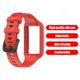thumbnail image 1 of Correa para Huawei Honor Band 6 Pro Reemplazo de pulsera de silicona (Rojo), 1 of 5