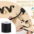 thumbnail image 5 of Polyester Piping Ribbon for Garment Accessories Cheongsam Decoration Black 1/2~5/8 inch(14~15mm) about 13.67 Yards(12.5m)/Set, 5 of 6