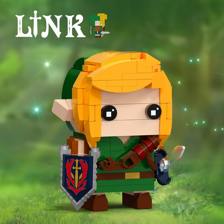 LEGO Link & Zelda, Finished Link & Zelda based on their app…