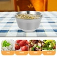 thumbnail image 2 of Bol en Acier Inoxydable Bol de Cuisson pour Nouilles Froides Bol de Repas Bol de Salade Récipient à Fruits, 2 of 6
