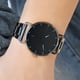 thumbnail image 3 of Reloj de pulsera de acero inoxidable para hombre, reloj de cuarzo, reloj de moda, reloj único, 3 of 8