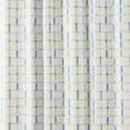 thumbnail image 3 of Hometrends Decorative Fabric Shower Curtain with Geometric Designs, 3 of 7
