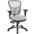 thumbnail image 3 of Modway Edge Modern Style Fabric All Mesh Office Chair in Gray Finish, 3 of 9