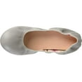 thumbnail image 5 of Women's Journee Collection Lindy2 Ballet Flat Grey Faux Leather 7 M, 5 of 5
