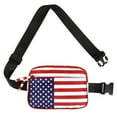 thumbnail image 6 of HDE Belt Bag 2L Fanny Pack Cross Body with Adjustable Strap USA Flag, 6 of 6