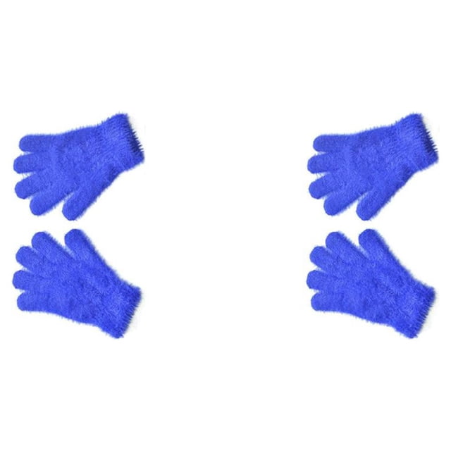 Guantes de punto Qarigey para niños pequeños Cielo azul 2Conjunto