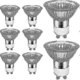 thumbnail image 1 of 8 Pack GU10 50W Halogen Bulbs 700LM 2700K Warm White Spot Lights, 1 of 3