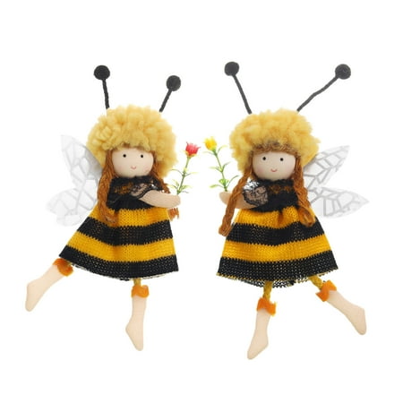 

Kids Plush Toy Clearance2pcs Bee Festival Pendant Creative Bee Festival Sun Flower Spring Decor Toy