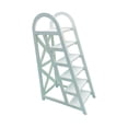 thumbnail image 4 of Mini escalera 1/12, escalera en miniatura, con pedal ancho, accesorio para manualidades de muebles, escalera de casa de muñecas 1/12 de 6 escalones, 4 of 9