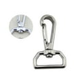 thumbnail image 2 of CHICHUMID 2Pcs Stainless Steel Carabiner Clip Silver Hook for Hiking and Camping Use, 2 of 8