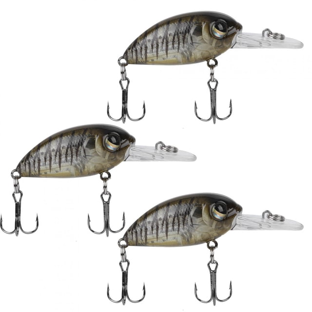 Cebo de pesca, 3PCS 6CM/5G Buceo Aparejos de pesca 3D Señuelo de pesca de buceo Los mejores materiales